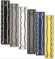Transparent Ruler Scales - Black Printing