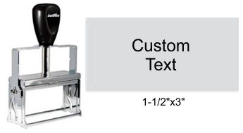 Justrite Plain Self-Inking 53-PL Stamp