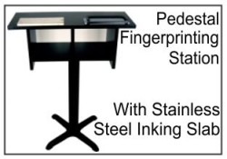 Pedestal Fingerprint Station