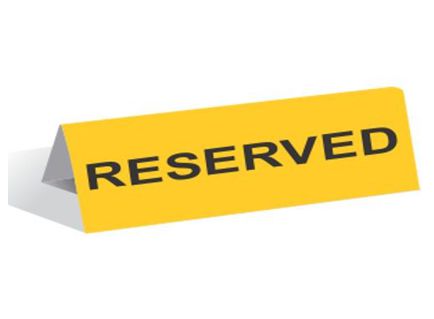 1" x 6" Engraved Table Top Tent Sign
Tent Signs
Table Top Tent Sign