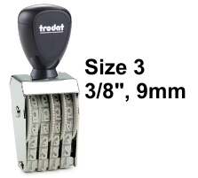 Trodat 1594 Size No 3 - 4 Band Stamp