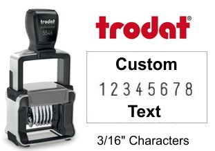 Trodat 5558-PL 8 Band Numbering Stamp