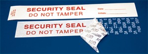 Precut Tamper-Indicating Void Security Seal - 100/pkg