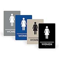 ADA Sign WOMEN 6x9