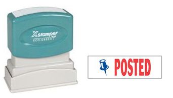 Xstamper Pre-Inked Stock Stamp "POSTED"
Xstamper Stock Stamp